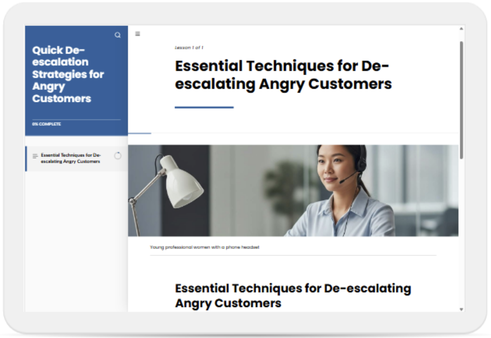Screenshot of Belgian Beer Lesson